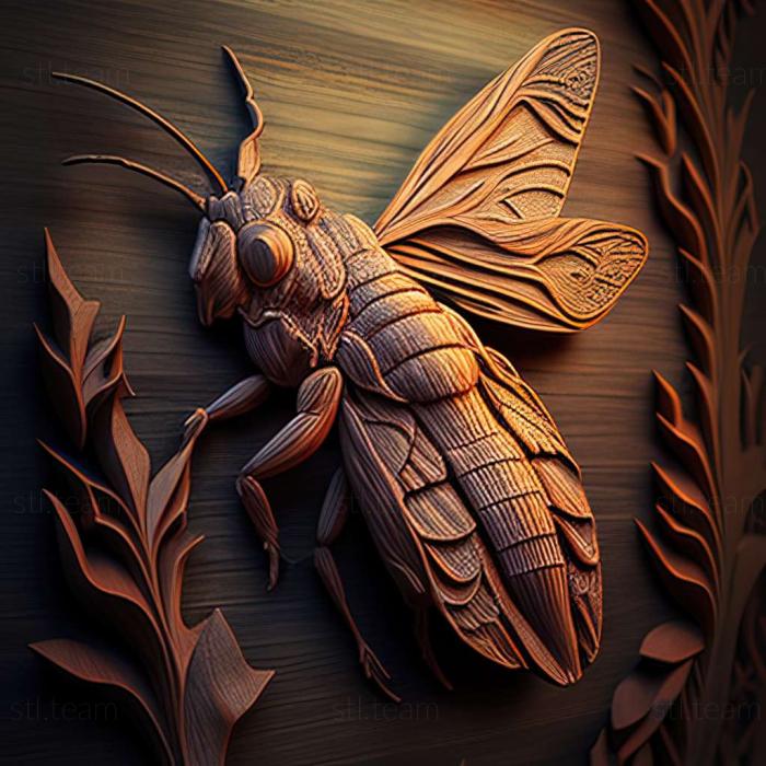 3D модель Manticora latipennis (STL)